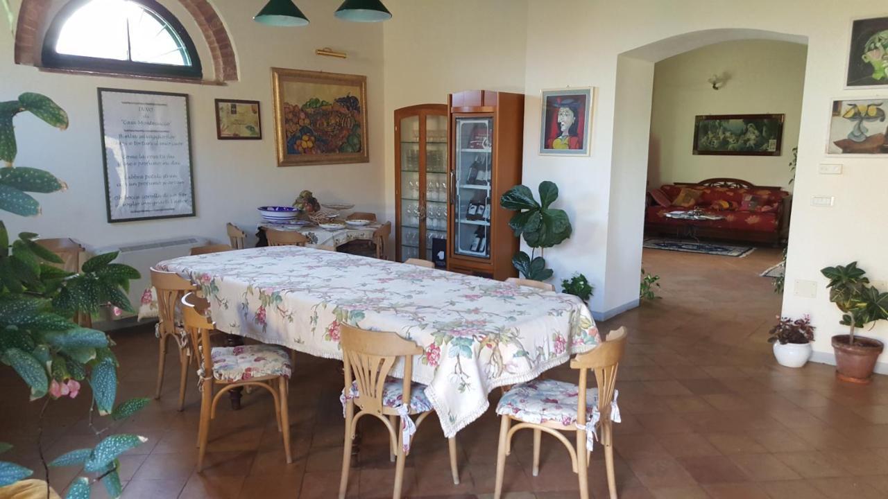 Agriturismo Casa Montecucco Giuncarico Exteriör bild