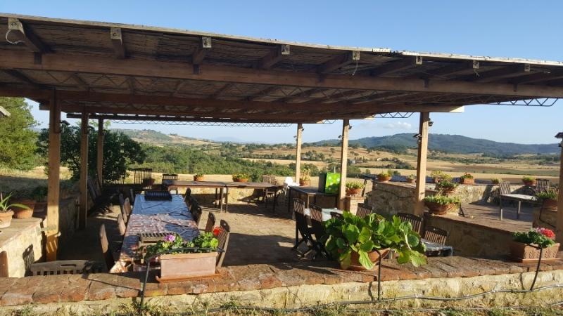 Agriturismo Casa Montecucco Giuncarico Exteriör bild